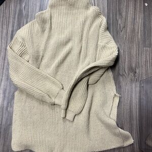 PrettyLittleThing Cream Cowl Neck Sweater